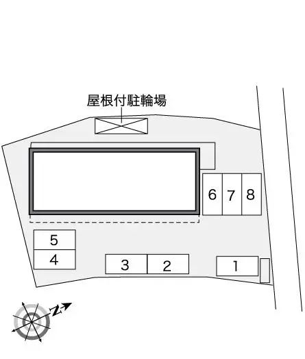 ★手数料０円★福岡市城南区梅林　月極駐車場（LP）